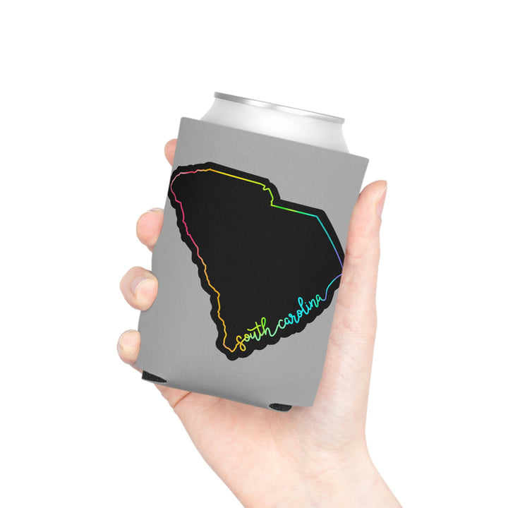 SC State Outline Can Koozie