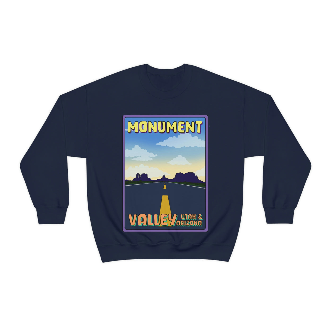 Monument Valley Unisex Heavy Blend Crewneck Sweatshirt