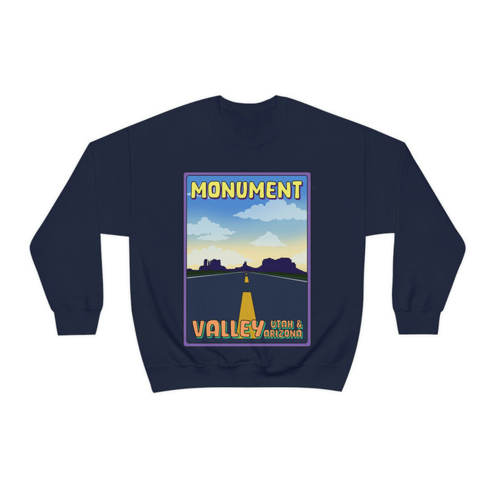 Monument Valley Unisex Heavy Blend Crewneck Sweatshirt