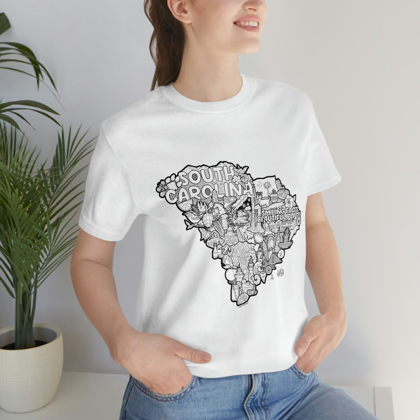 SC Doodle Unisex Jersey Short Sleeve Tee