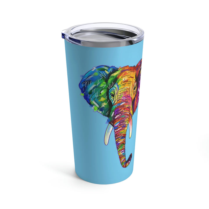 Rainbow Elephant Tumbler 20oz