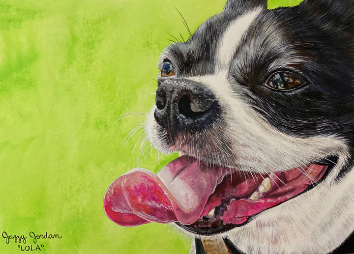 Custom Watercolor Pet Portrait