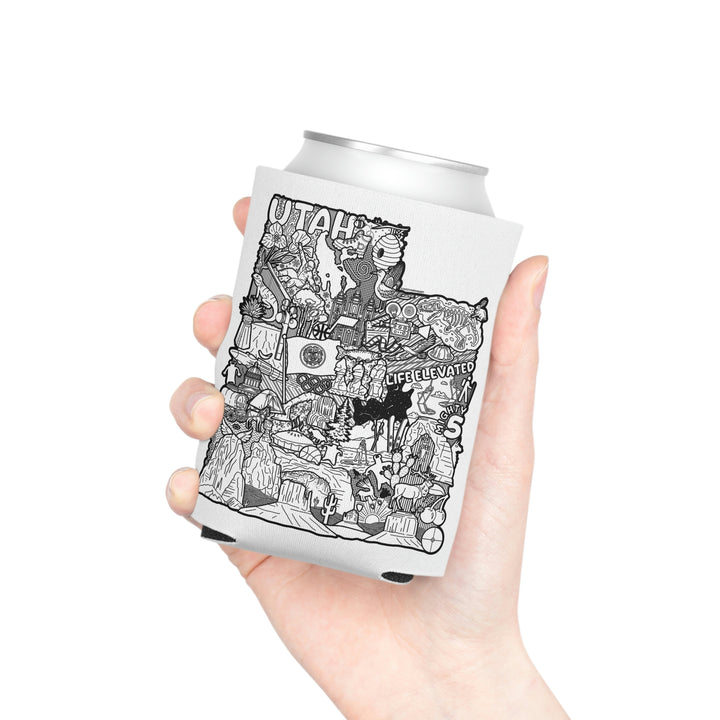 Utah Doodle Can Koozie