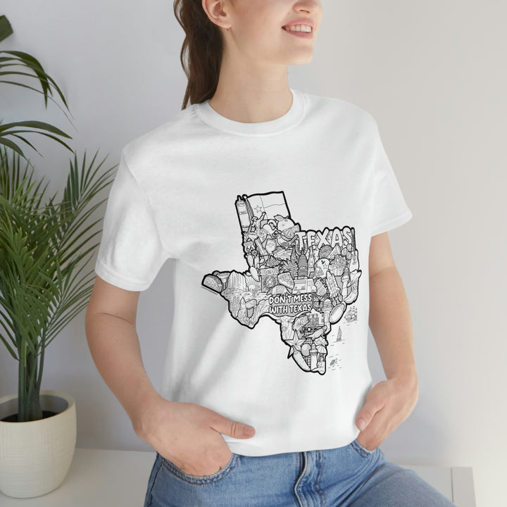 Texas Doodle Unisex Jersey Short Sleeve Tee
