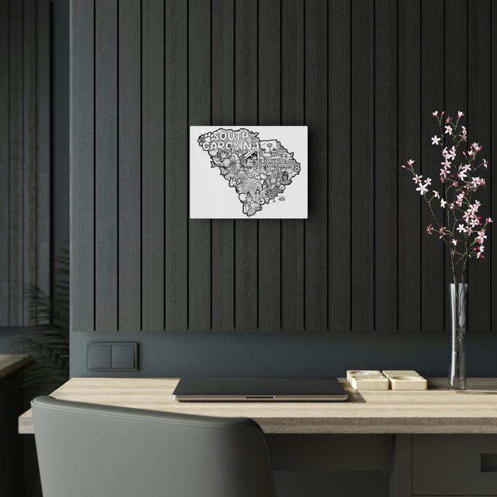 SC Doodle Acrylic Print